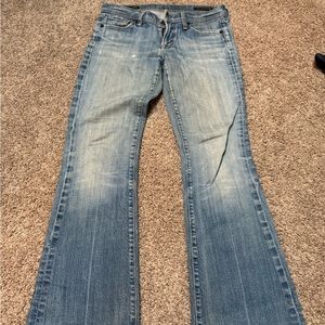 Citizens of Humanity Low Waist Flair Jeans size 28